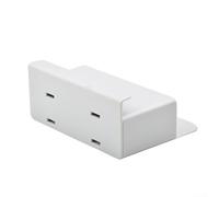 Supporto da parete per telecomandi TV, organizer con polipropilene trasparente e resistente, per riporre in modo ordinato e accessibile (L)