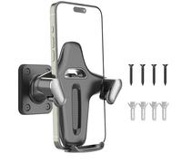 Supporto da parete per telefono da doccia, tenuta salva spazio, supporto da parete per smartphone, per telefonare e ascoltare musica in bagno, camera da , comodino e cucina