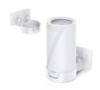 Supporto da parete per TP-Link Deco BE65-5G/BE75/BE85/BE95/BE10000/BE22000/BE33000 Mesh WiFi 7, supporto staffa in ABS aggiornato con cavo e adattatore di alimentazione, facile installazione (bianco-1
