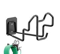 Supporto da parete per tubo da giardino, supporto per tubo esterno, montaggio a parete, 50 kg, per garage, piscina, giardino, patio, patio, biciclette, uso esterno quotidiano casa