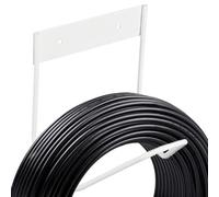 Supporto da parete per tubo dell'acqua, supporto per tubo dell'acqua resistente, per cortile esterno, supporto rimovibile per tubo da giardino, robusto gancio autoportante con capacità di carico di 5