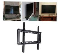Supporto da parete per TV a schermo piatto, design rack integrato per la casa