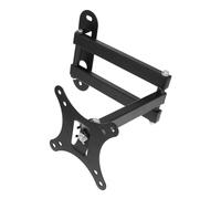 Supporto Da Parete Per TV - Base Girevole Telescopica Regolabile | Montaggio In Acciaio Inossidabile Estensione 14-27 Pollici 100x100 Mm Rotazione 3-40 Cm Inclinazione 150° Inclinazione 15° Carico 10