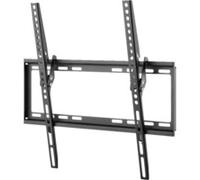goobay Supporto TV Parete Inclinabile 32-55 Pollici Ultra-Piatto 20,5 mm VESA 400x400 Fino a 35 kg - Basic TILT M - 49731