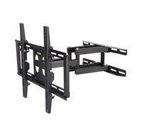 Supporto Da Parete Per Tv Completamente Regolabile Per Schermi Da 26-55 Pollici Vesa 400X400 Inclinazione E Rotazione Design Articolato Per Una Visione Ottimale Installaz