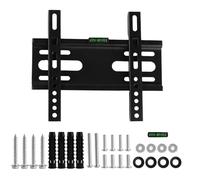 Supporto da parete per TV da 14 - 42 pollici, piatto e curvo LED/LCD/OLED, supporto per TV a parete, max VESA 200 x 200 mm, capacità 25 kg