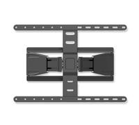 Supporto da parete per TV Full Motion - 43-90" - Peso massimo supportato dello schermo: 50 kg - inclinabile - Ruotabile - Distanza minima dal muro: 19.6 mm - 2 Punt(i) Pivot - ABS/Metallo - Nero