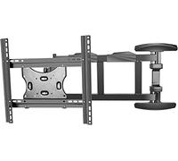 Supporto da parete per TV Full Motion con bracci articolati per orientare, inclinare ed estendere, perfetto per la regolazione del livello in qualsiasi stanza