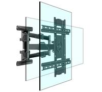 Supporto da parete per TV girevole verticale e orizzontale per schermo LED LCD da 37-70 pollici, supporto girevole e inclinabile, VESA massimo 400×400 mm, peso fino a 83 libbre
