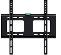 Supporto da Parete per TV per schermi da 40-70 Pollici, Design a inclinazione Fissa con livella a Bolla per Una Facile Installazione, Supporta VESA Massimo 600x400 mm