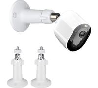 Supporto da parete per videocamera di sicurezza Arlo Pro,Pro 2/Pro 3/Pro 4,Ultra/Ultra 2,Go/Go 2, A r l o Essential Spotlight,Ring Stick Up,EufyCam 2/2C, staffa di sicurezza regolabile per interni ed