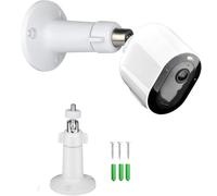 Supporto da parete per videocamera di sicurezza Arlo Pro,Pro 2/Pro 3/Pro 4,Ultra/Ultra 2,Go/Go 2, A r l o Essential Spotlight,Ring Stick Up,EufyCam 2/2C, staffa di sicurezza regolabile per interni ed
