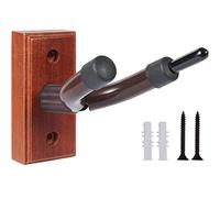 Supporto da parete per violino, in legno di mogano