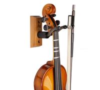 Supporto da parete per violino String Swing Hardwood Home & Studio - per piccoli violini e viole - Ciliegio