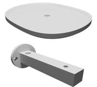 Supporto da Parete per Xiaomi Mi Smart Speaker - Kit Staffa Stampato 3D
