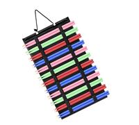 Supporto da parete pieghevole in feltro per bacchette, consente di risparmiare spazio, può contenere 8 kg, per studi musicali, supporto pieghevole per bacchette