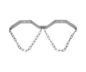 Supporto da parete, porta bombola per due bombole di CO2