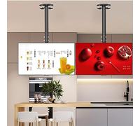 Supporto da parete regolabile per TV 3985 pollici, inclinabile e girevole, staffa per TV a soffitto regolabile in altezza, perfetto per Home Theater e configurazione di gioco