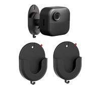 Supporto da parete senza fori, senza viti, compatibile con Ring Indoor Cam (1a e 2a generazione)/Blink Mini/Mini 2/Blink Outdoor 4/WYZE Cam OG v3 v4, supporto da parete autoadesivo