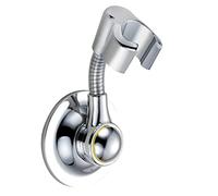 Supporto da parete senza punzonatura Staffa doccia Ventosa Supporto doccia Regolabile in altezza Forte capacità portante Meet Bagno Doccia Supporto per soffione doccia Angolo a parete Ventosa