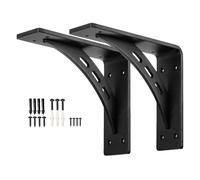 Supporto da parete | Supporto di montaggio triangolare a 90 gradi resistente | Supporti per mensole in metallo | Adatto per l'uso da parte della famiglia e degli in fattoria in cucina e garage