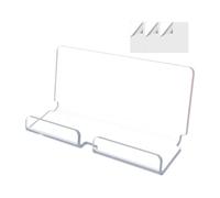 Supporto Da Parete Tablet | Supporto Smartphone In Acrilico | Suporto Telefono Cellulare | Casa, Ufficio, Ristorante, Insegnanti, Chef, Palestra, Negozio Al Dettaglio, Ospedale, Officina, Soggiorno