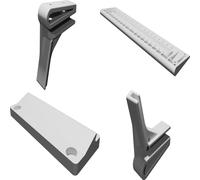 Supporto da Parete Verticale per Microsoft Surface - Staffa Stampata in 3D