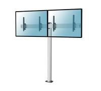 Supporto da pavimento avvitabile Kimex per 2 TV 43"-49" Altezza 175 cm VESA 400x400 Max. 50Kg
