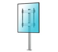 Supporto da pavimento avvitabile Kimex per TV 60"-100" modalità verticale VESA 800x600 max. 150Kg