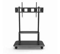 Supporto da Pavimento con Mensola per TV vesa max 1000x600 65"-120''