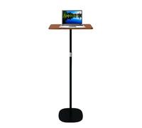 Supporto Da Pavimento For Laptop, Supporto Regolabile Da Pavimento, Banco Da Lavoro Portatile In Acciaio, For Ufficio Domestico All'aperto, Struttura Stabile(Black)