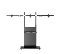 Supporto da pavimento for monitor triplo 703 da 22-32 pollici/3 schermi