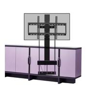 Supporto da pavimento for TV LCD, altezza telescopica regolabile, sollevamento automatico con telecomando, for 37" a 75", portata 50 kg, facile installazione(8601560mm)