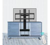 Supporto da pavimento for TV LCD, for 37-75 pollici, sollevamento automatico, con telecomando, elettrico, supporto for regolabile in altezza fino a 50 kg