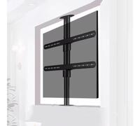 Supporto Da Pavimento Girevole A 360 Gradi Per TV LCD, Supporto Girevole Per Parete Divisoria, Supporto TV Inclinabile Regolabile, Adatto A Schermi Da 32 A 75 Pollici.(170-205cm)