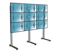 Supporto da pavimento Kimex per 9 TV 45"-50" VESA 600x400 Max. 50Kg