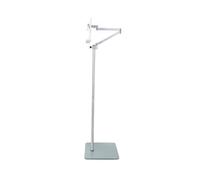 Supporto Da Pavimento, Pannello 29x23 Cm Con 7 Fermalibri, Podio Di Lettura, Altezza Regolabile 25-110 Cm, For Ricette E Libri Di Testo