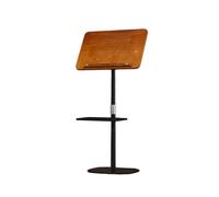 Supporto Da Pavimento,Pannello For Podio Da Leggio,Dimensioni 39x27 Cm,Con Vassoio 16,8x22,8 Cm,Altezza Regolabile,For Libri Di Testo E Spartiti Musicali(Adjustable 130-182cm)