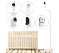 Supporto da pavimento per baby monitor compatibile con ottiche infantili, Nanit Pro, Owlet Cam/Cam 2 Baby Monitor, altezza regolabile 170,2 cm, adatto anche per fotocamere con connessione filettatura