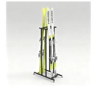 Supporto Da Pavimento Per Sci E Snowboard, Organizzatore Indipendente Per Attrezzatura Da Sci, Organizzatore Per Espositore Da Negozio, Capannone, Condominio, Garage Per Snowboard(93x60x120 cm)