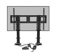 Supporto da pavimento per TV elettrico, con telecomando e impostazione di memoria, per TV da 55-100 pollici, spaziatura dei fori di supporto compresa tra 960 e 600 mm