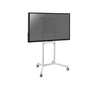 KIMEX 030-3001 Supporto da Pavimento per display 37-70" adatto per Samsung Flip® / Microsoft hub®2s, Bianco