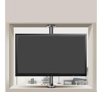 Supporto da pavimento per TV LCD - Supporto girevole a 360 gradi, supporto da parete divisoria, supporto da soffitto per TV con inclinazione regolabile, adatto per schermi da 32 a 55 pollici(66-82cm)