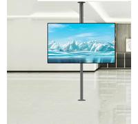 Supporto Da Pavimento Per TV - Supporto Girevole A 360 Gradi, Supporto Da Parete Divisoria, Adatto Per Schermi LED Da 32 A 75 Pollici(200-295cm)