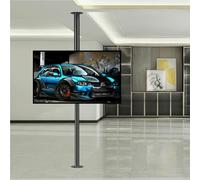 Supporto Da Pavimento Per TV - Supporto Girevole A 360 Gradi, Supporto Da Parete Divisoria, Adatto Per Schermi LED Da 32 A 75 Pollici(110-135cm)