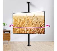 Supporto Da Pavimento Per TV - Supporto Girevole A 360 Gradi, Supporto Da Parete Divisoria, Supporto Da Soffitto Per TV Con Inclinazione Regolabile, Adatto Per Schermi LED Da 32 A 75 Pollici(200-295cm