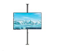 Supporto Da Pavimento Per TV - Supporto Girevole A 360 Gradi, Supporto Da Parete Divisoria, Supporto Da Soffitto Per TV Con Inclinazione Regolabile, Adatto Per Schermi LED Da 32 A 75 Pollici(60-85cm)