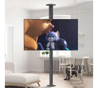 Supporto Da Pavimento Per TV - Supporto Girevole A 360 Gradi, Supporto Da Parete Divisoria, Supporto Da Soffitto Per TV Con Inclinazione Regolabile, Adatto Per Schermi LED Da 32 A 75 Pollici(170-205cm