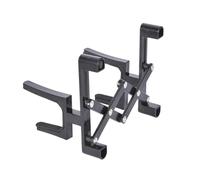 Supporto da pavimento per violino pieghevole salvaspazio Supporto portatile regolabile per strumenti Supporto per violini Parte portatile regolabile