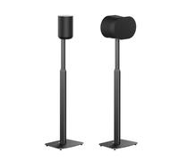 Supporto da pavimento regolabile ynVISION.DESIGN compatibile con SONOS Era 100 ed Era 300 - Nero - Confezione da 2 | (Coppia) | La confezione inc